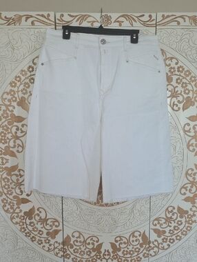 Replay White Denim Jean Shorts Purchased In Italy